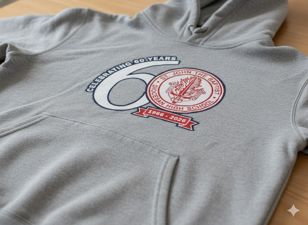 St. John’s 60th Anniversary Hoodie – Alumni Edition